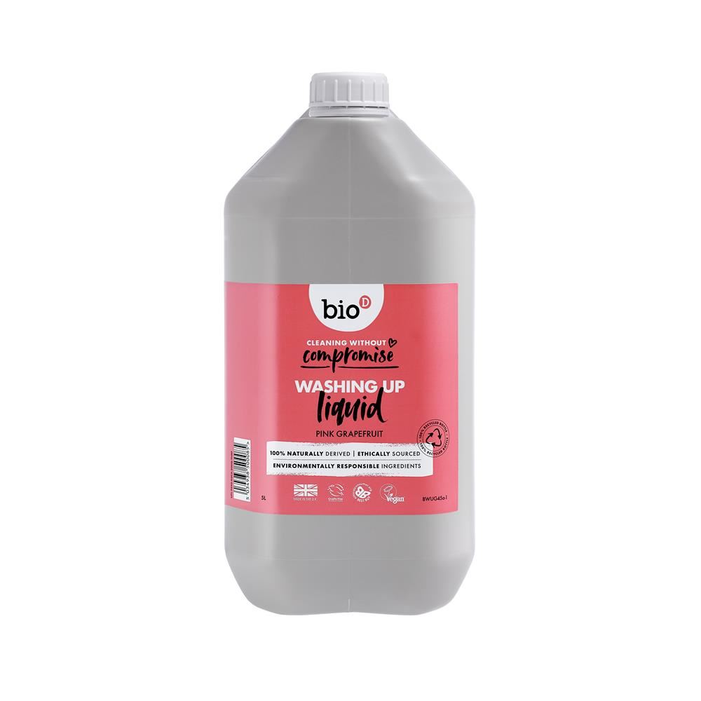 Bio-D Washing-up Liquid with Grapefruit 5 Litres