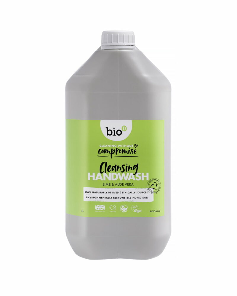 Bio-D Cleansing Hand Wash Lime and Aloe Vera 5 Ltrs