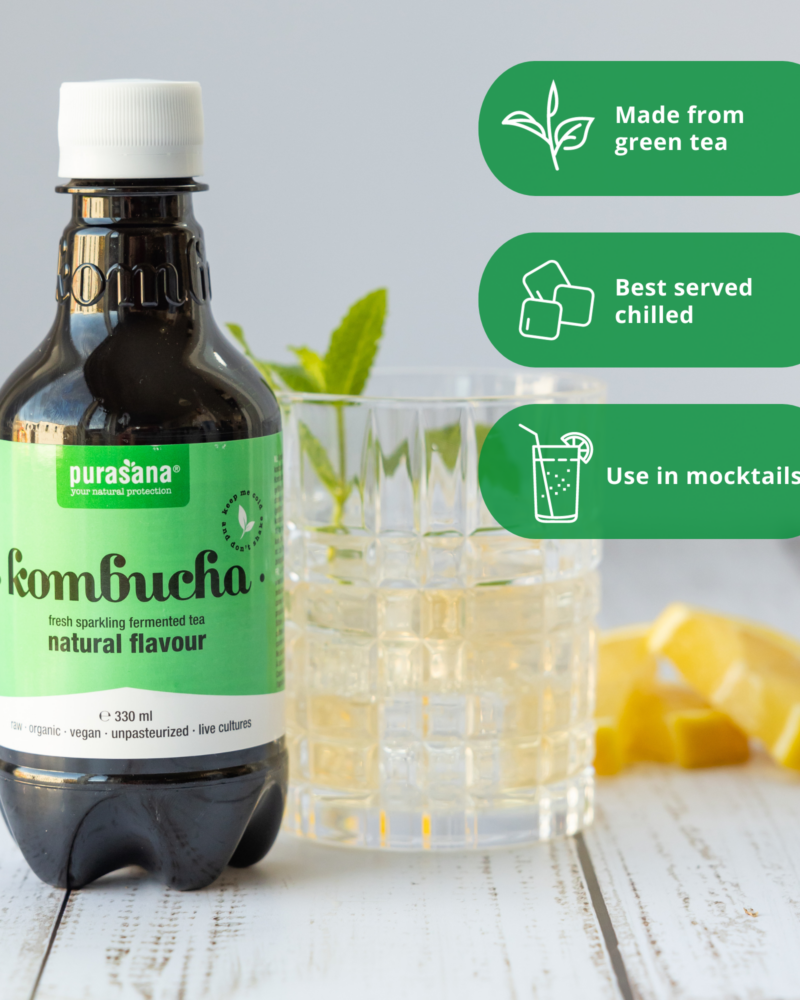Kombucha Natural 330ml - Image 3