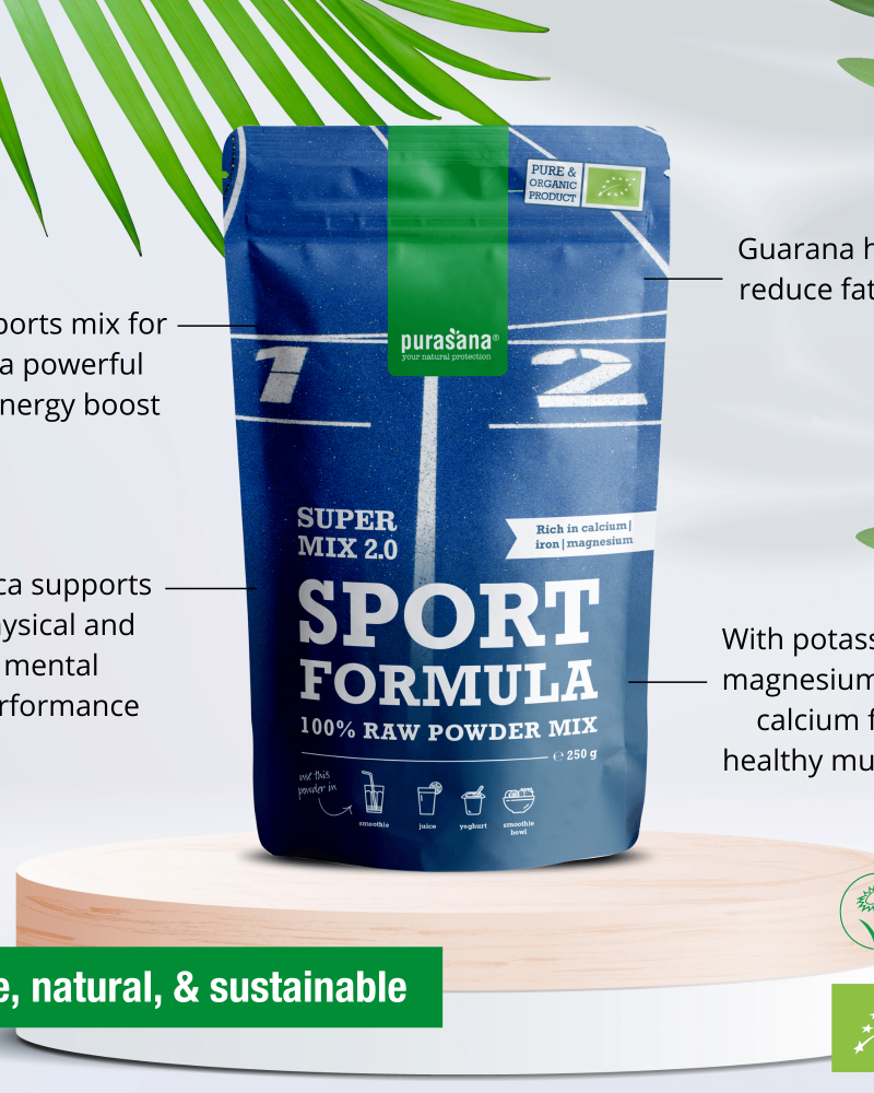 Purasana Sport mix zak 250 gr BE-BIO-02 - Image 2