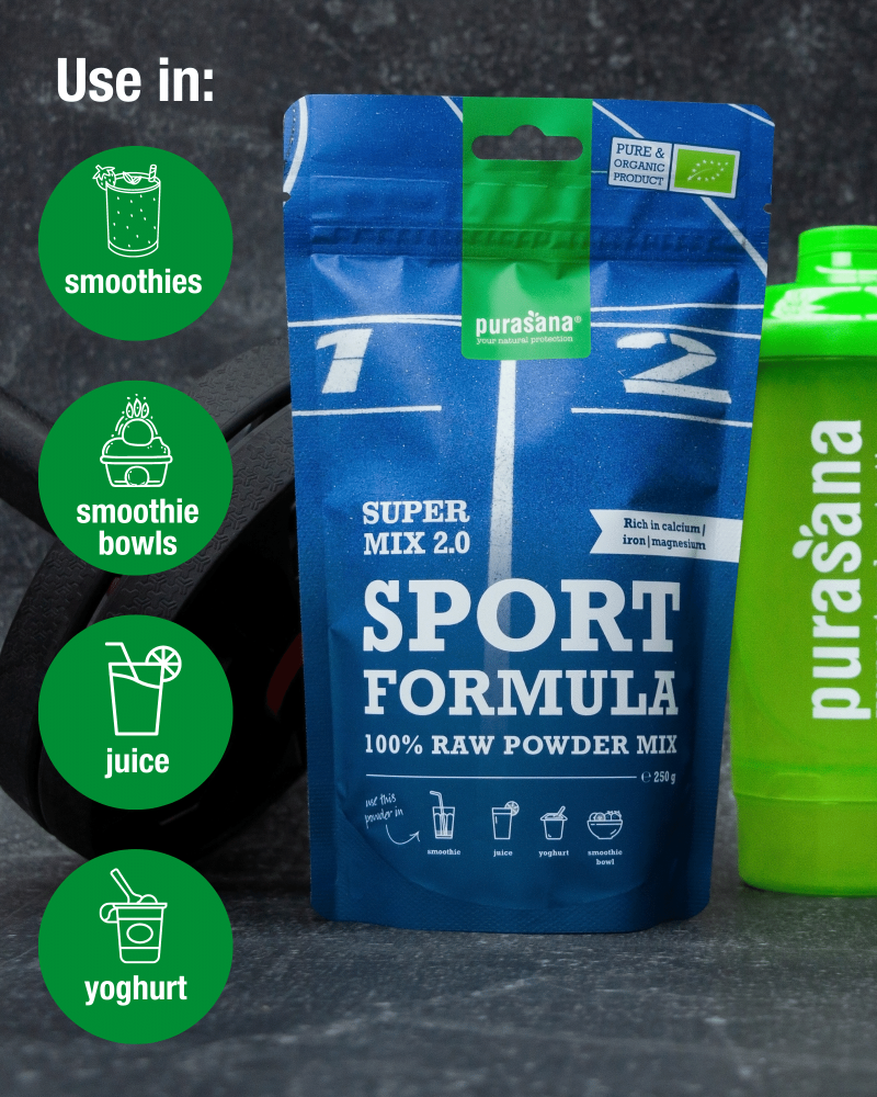 Purasana Sport mix zak 250 gr BE-BIO-02 - Image 3