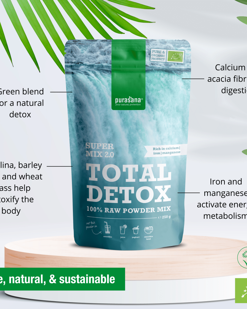 Purasana Total detox mix zak 250 g BE-BIO-02 - Image 2