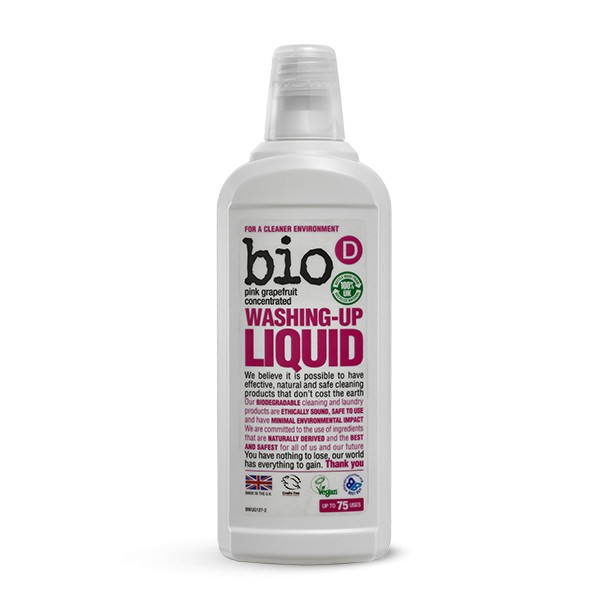 Bio-D Washing-up Liquid with Grapefruit 750mls