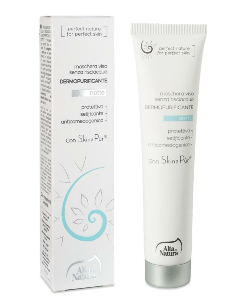 SkinaPur DermoPurifying Face Mask Night No-Rinse 75ml by Alta Natura