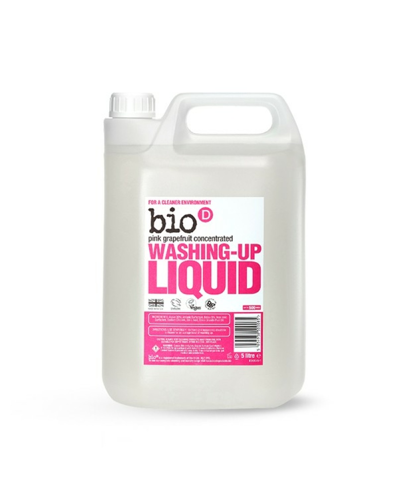 Bio-D Washing-up Liquid with Grapefruit 5 Litres