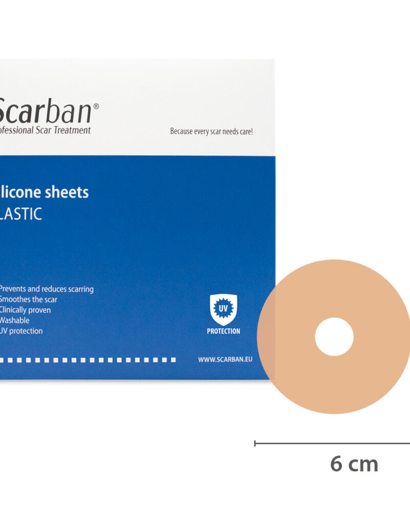 Scarban Elastic Silicone Sheet Areola Circle - Image 2