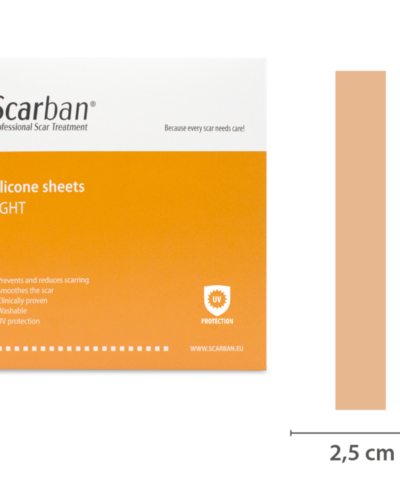 Scarban Light Silicone Sheet FINGER TAPE