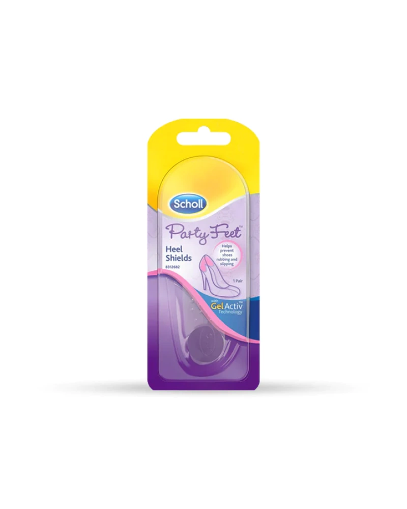 Scholl Party Feet Gel Heel Shields TheHealthStore .mt