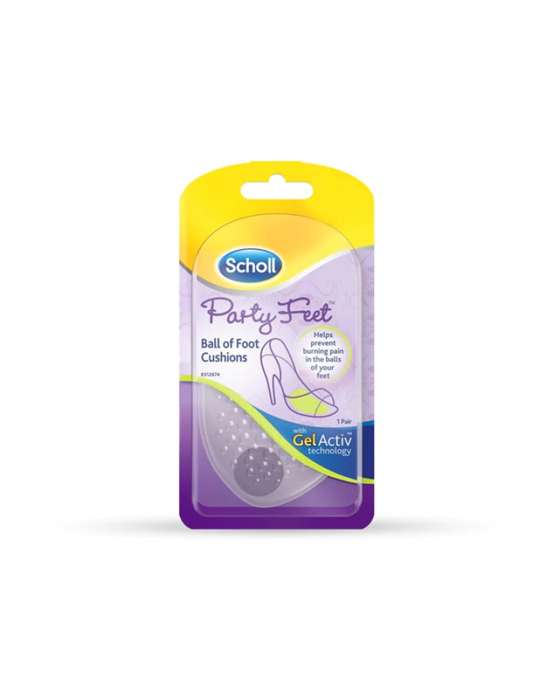 Scholl Party Feet Gel Ball Of Foot Cushions