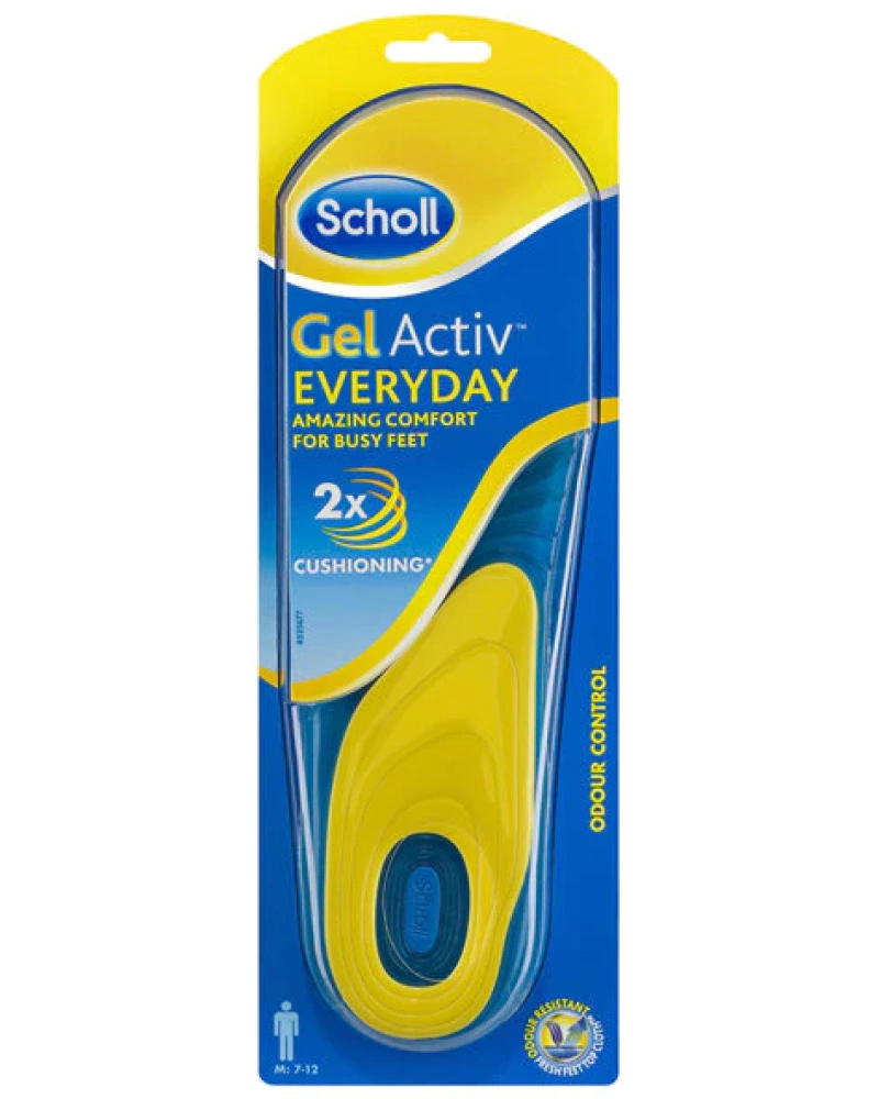 Scholl Gel Active Everyday Men Insoles
