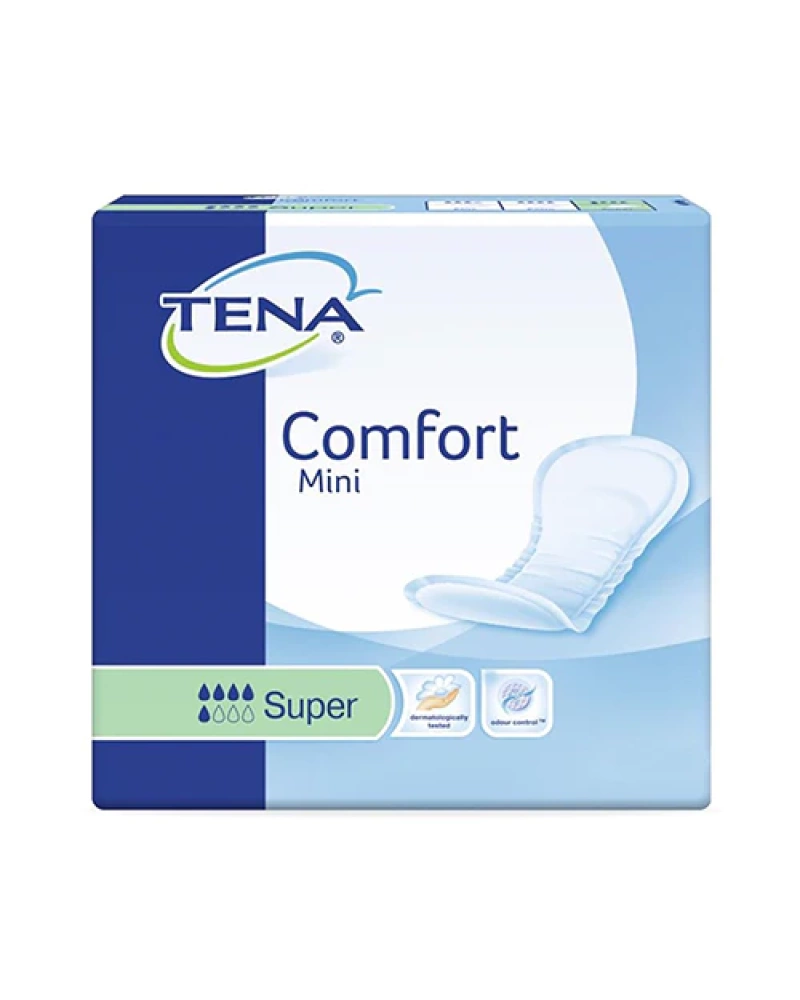 TENA COMFORT PADS SUPER MINI 5 DROPS X 30