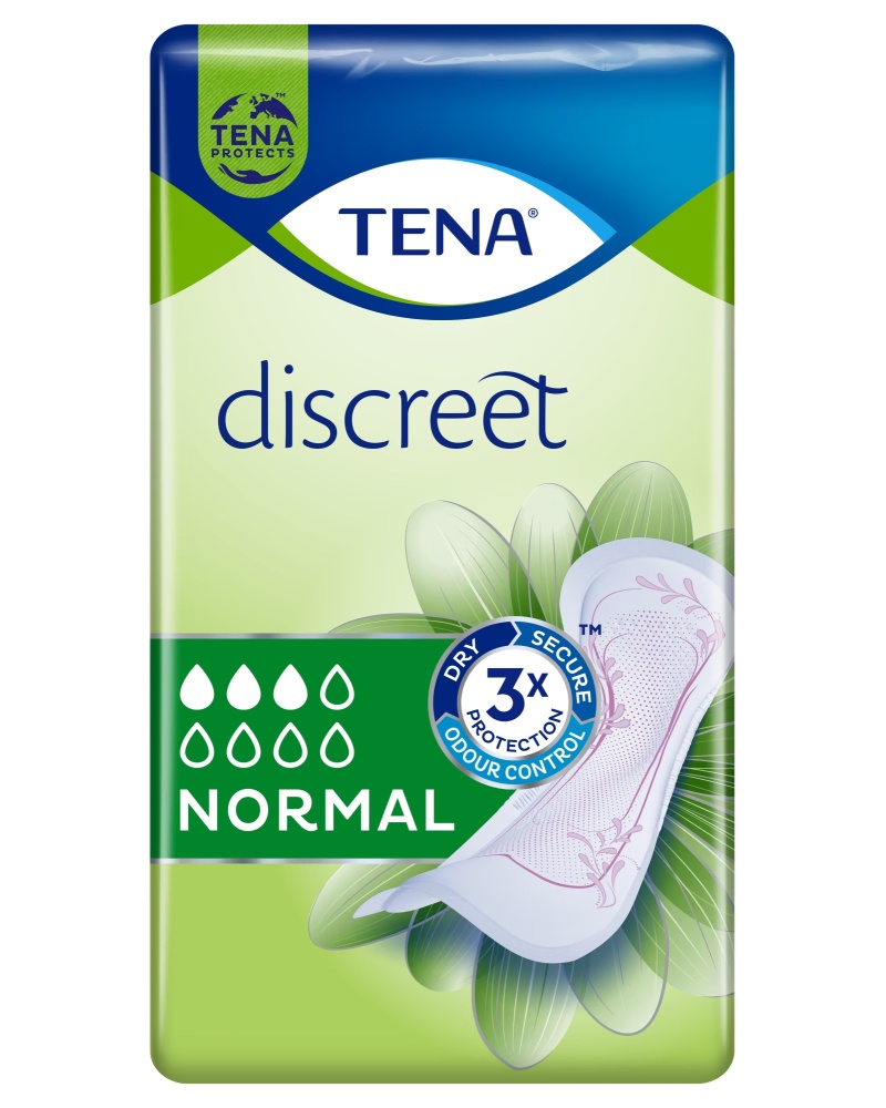 TENA LADY DISCREET PADS ULTRA NORMAL 3 DROPS X 16