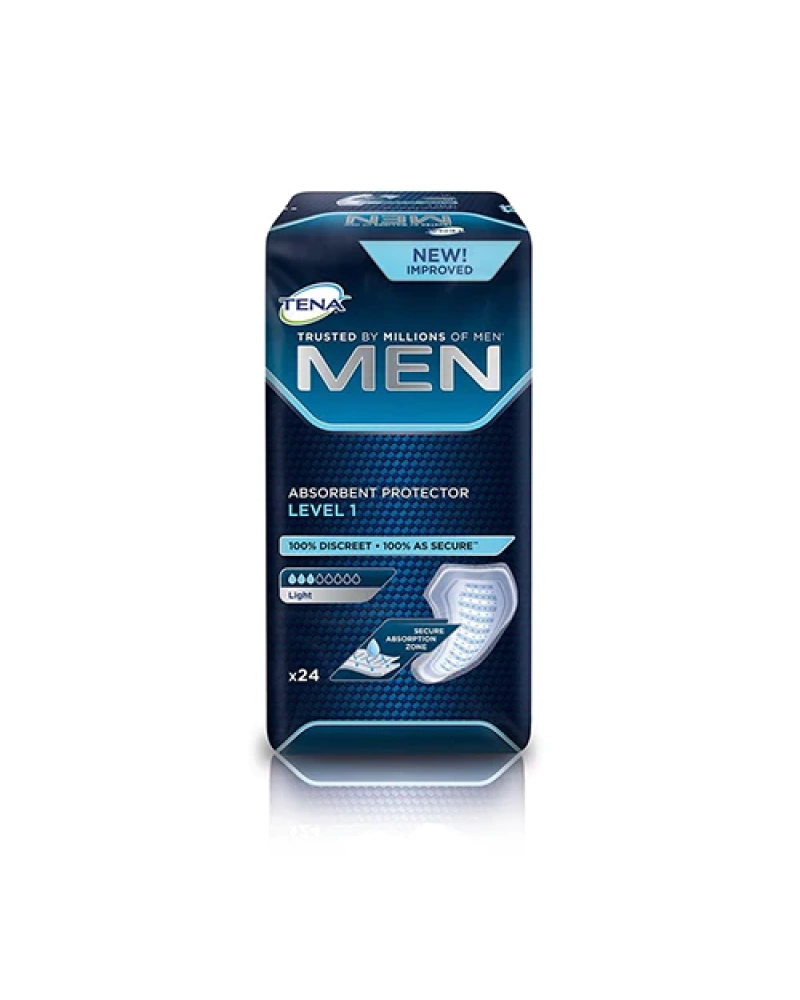 TENA MEN DISCREET LEVEL 1 3 DROPS X 24