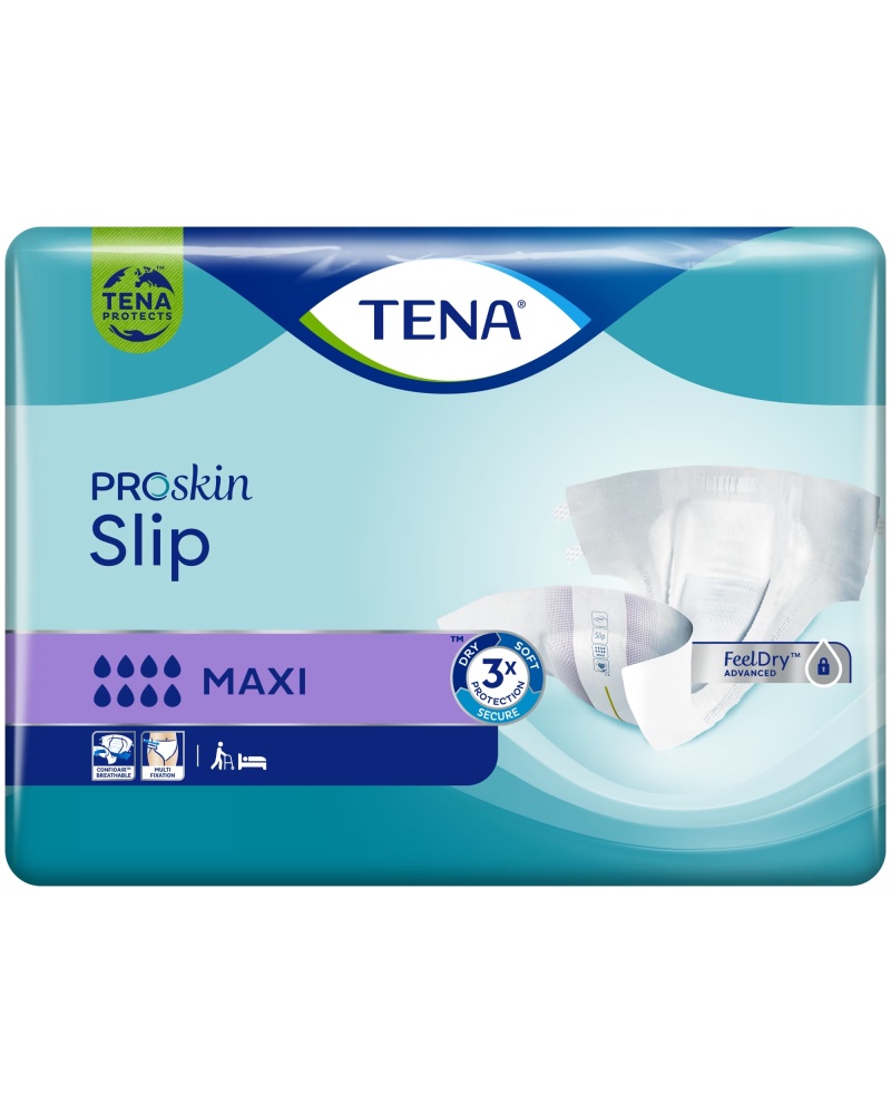 TENA SLIP MEDIUM MAXI  8 DROPS X 24