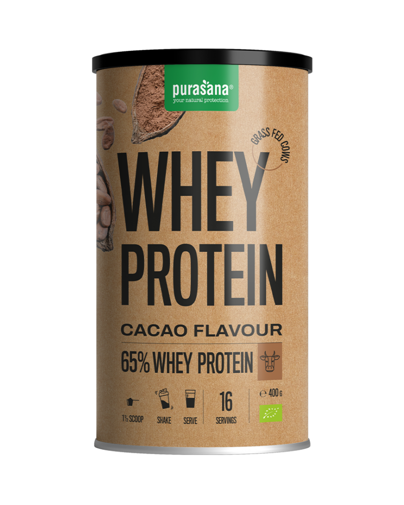 Purasana Whey Protein Powder – Cacao 400gr