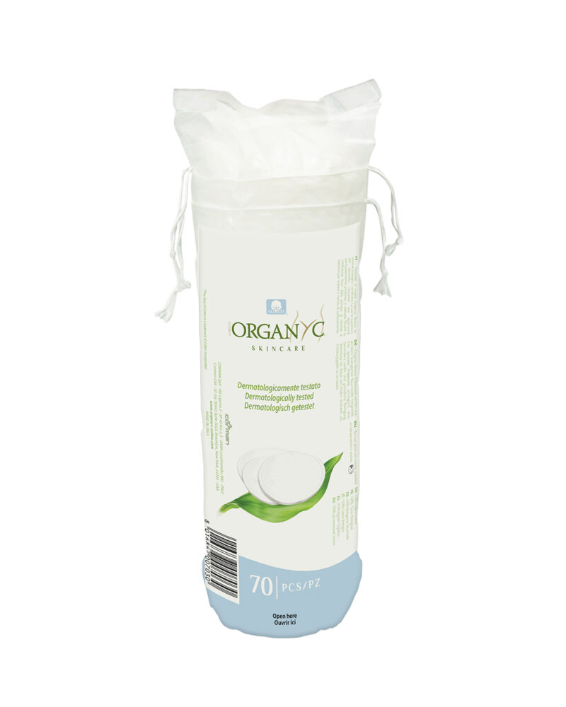 Organyc Beauty make-up remover cotton pads