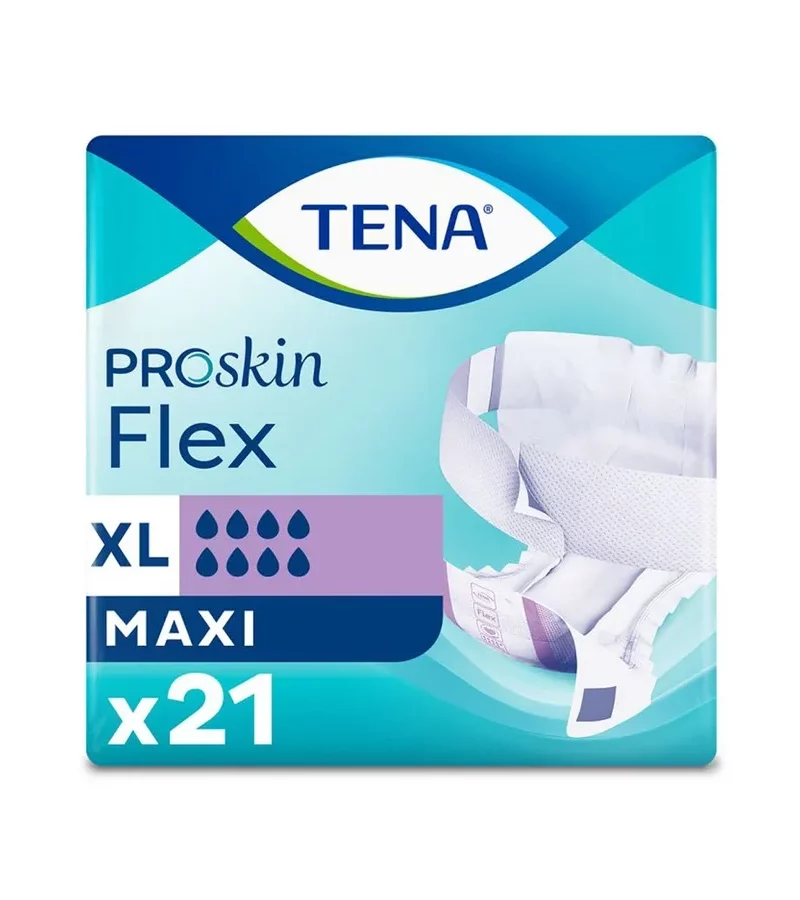 Tena Flex Proskin X-Large Maxi 8 Drops X21