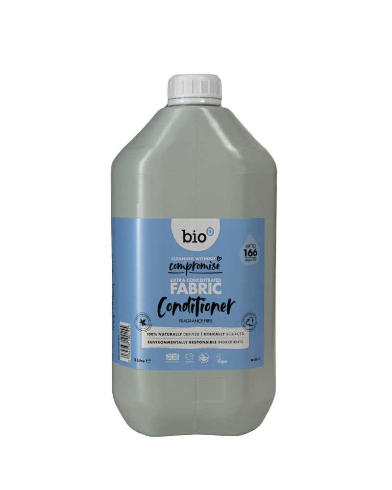 Bio-D Fabric Conditioner Fragrance Free 5 Litres