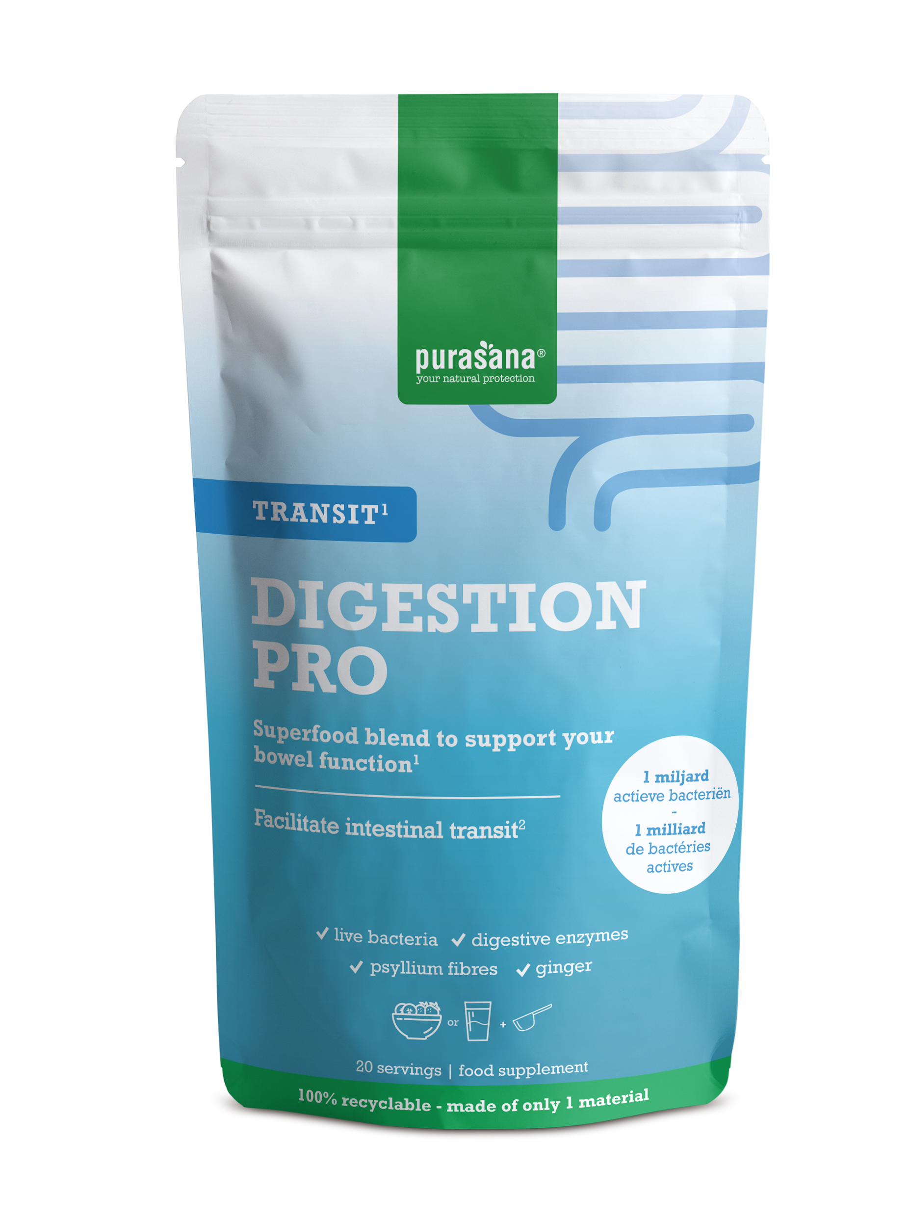 Purasana Digestion Pro Transit 140g