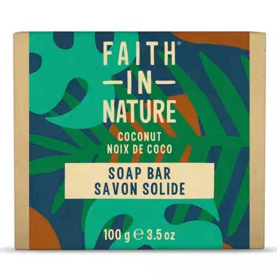 Our vegan Coconut Soap Bar is made with 100% natural origin ingredients
