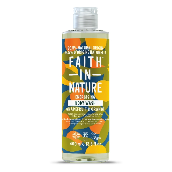 Brighten your bathroom routine with our energising Grapefruit & Orange Body Wash.