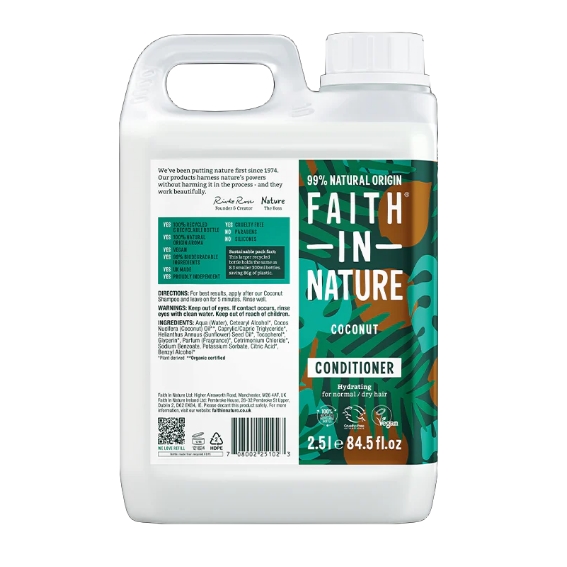 Our hydrating Coconut Conditioner is specially formulated for dry hair and scalp.