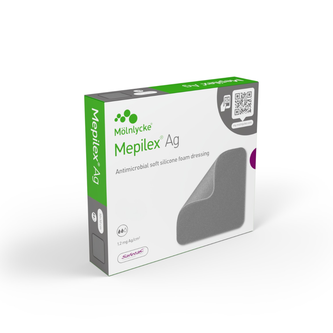 Mölnlycke Mepilex Ag - 12.5x12.5 cm