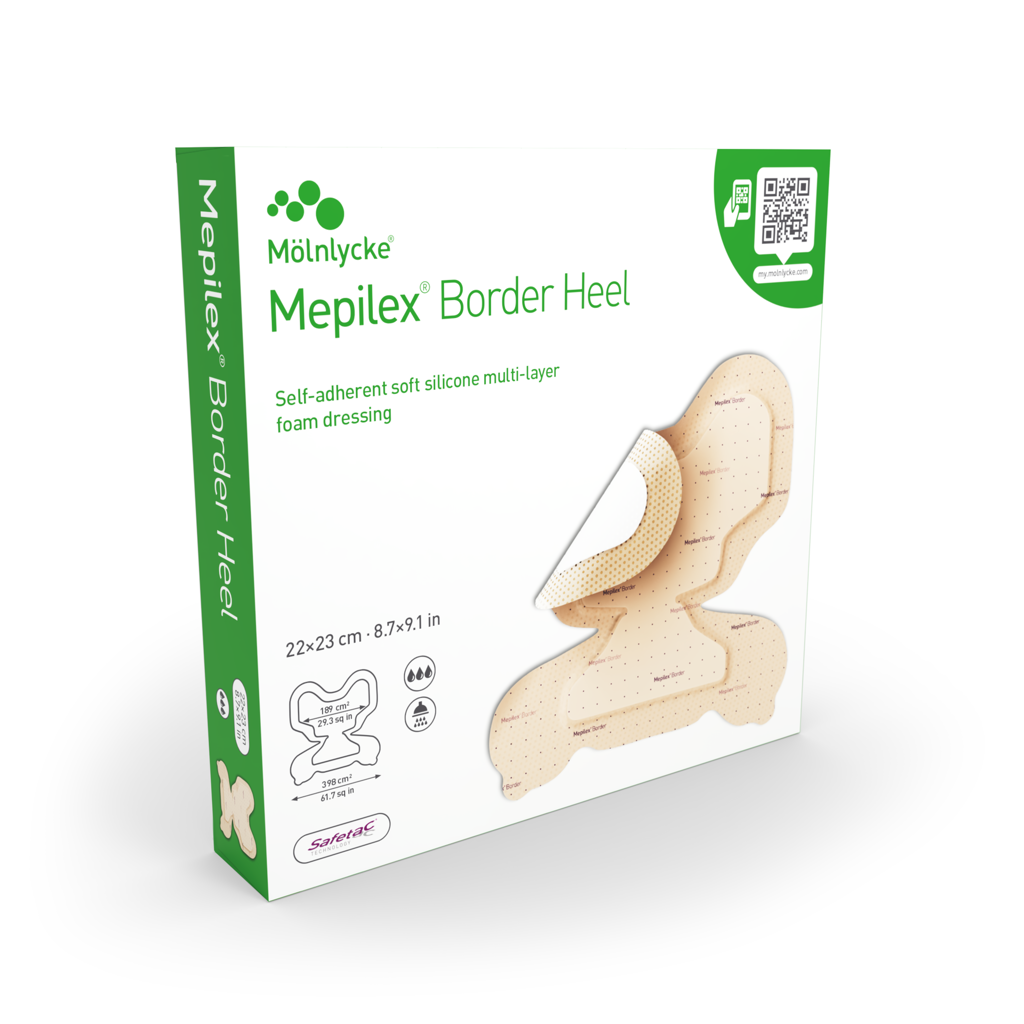 Mölnlycke Mepilex Border Heel - 22x23 cm