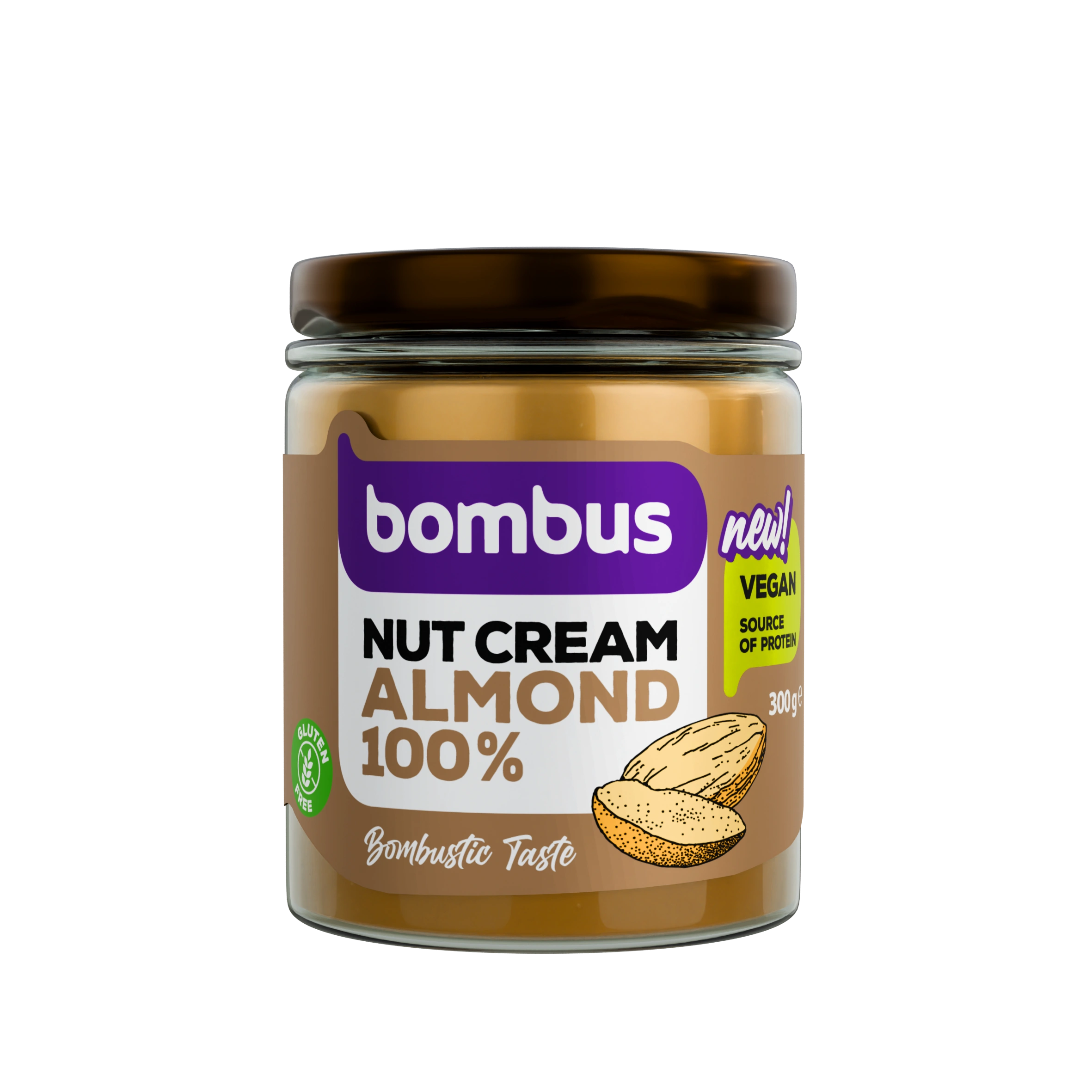 Bombus Nut Cream – Almond 300G